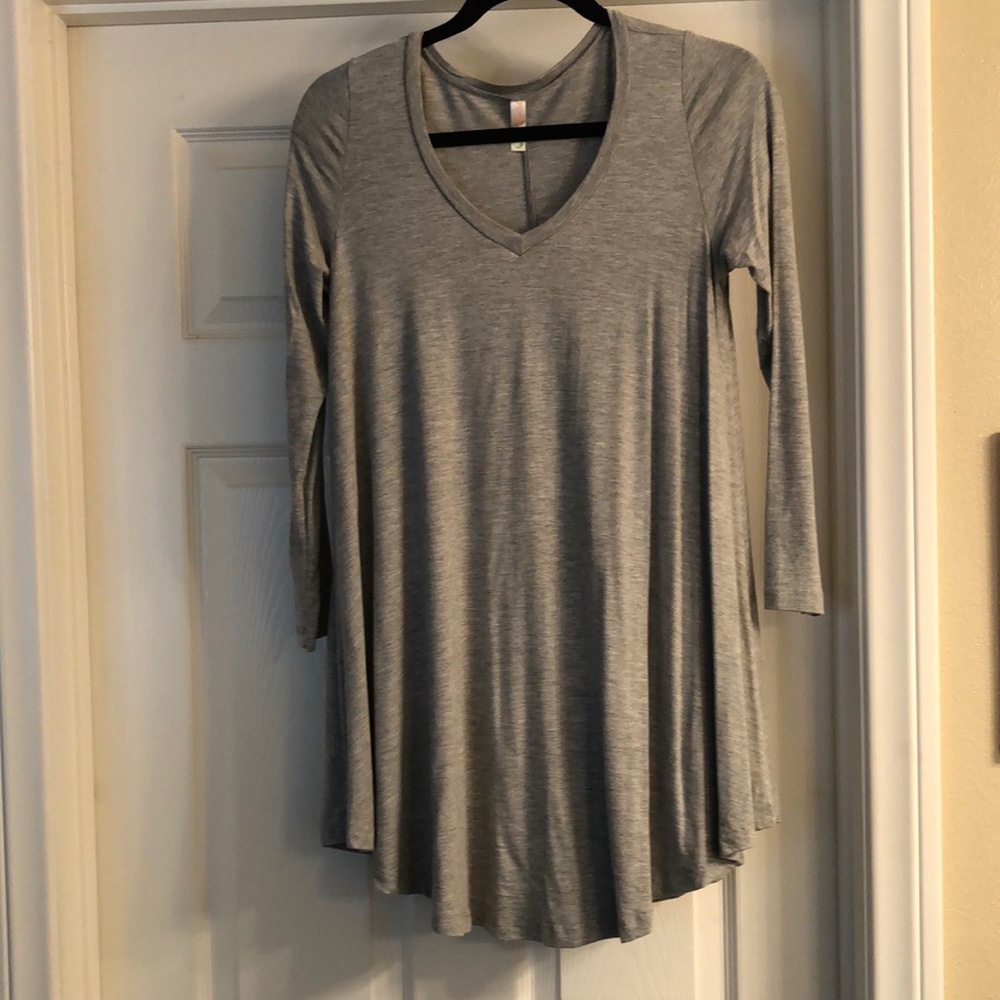Grey Knit Tunic by Popana in Medium